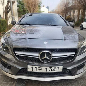 벤츠 CLA 중고 벤츠 CLA클래스 중고 회색 2015년식 CLA 45 AMG 4MATIC 수원중고차