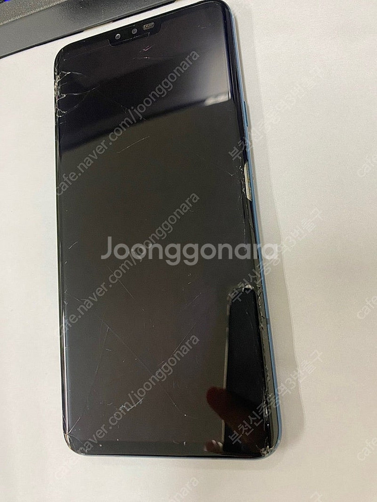 197879 LG V40 블루 파손폰 기능정상!! 12...--4