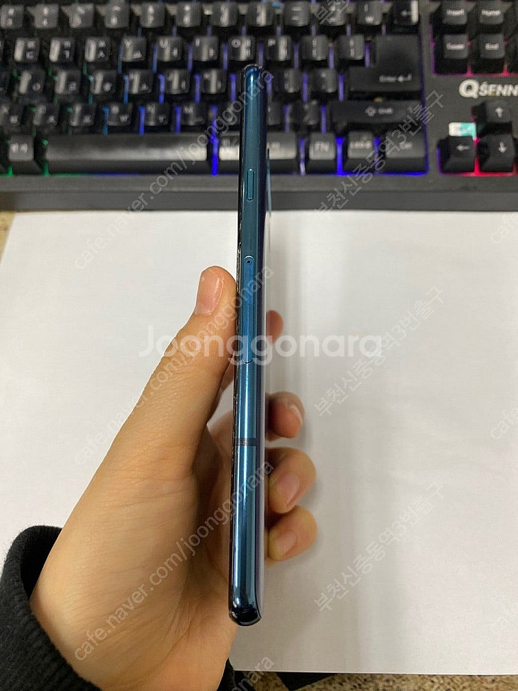 197879 LG V40 블루 파손폰 기능정상!! 12...--8