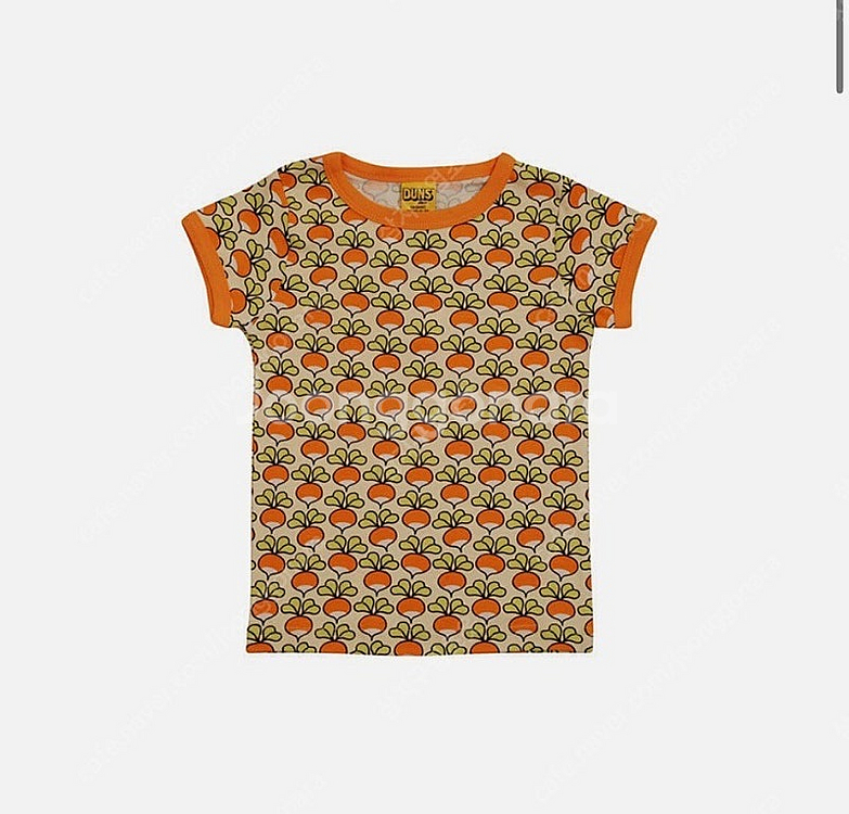 던스 반팔 옐로우 주황 80--0