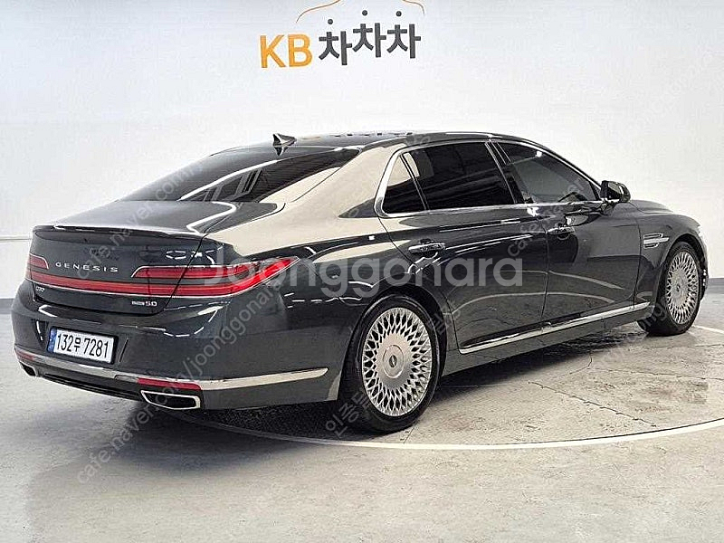 제네시스 G90 중고 제네시스 중고 가격 회색 2020년식 86,345km 5.0 GDI AWD 프레스티지 수원중고...--4