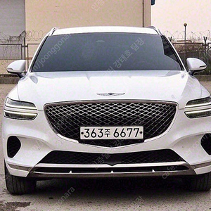 GV70 중고 GV70 흰색 2021년식 2.2 디젤 AWD 중고차직거래장터