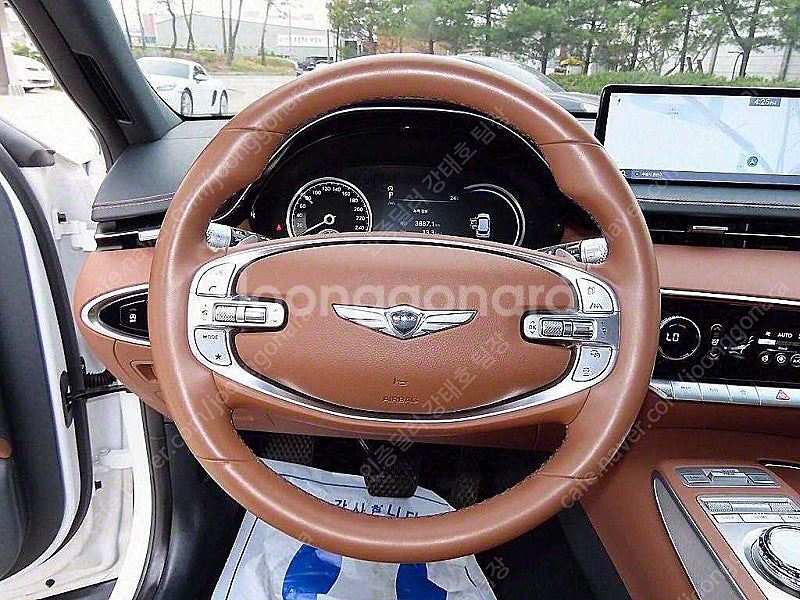 GV70 중고 GV70 흰색 2021년식 2.2 디젤 ...--9