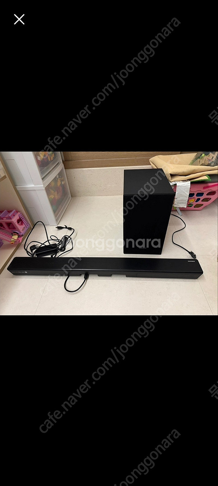 삼성 사운드바 HW-R500+ 앰프 PS-WR55D--0