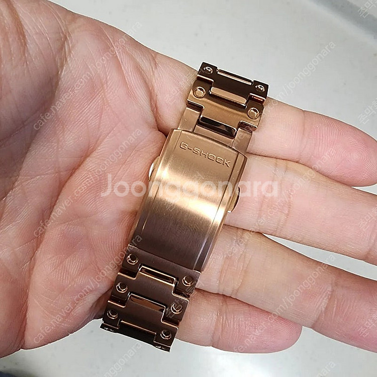 지샥 GM-B2100GD-5ADR 로즈골드 외관 풀파츠...--7