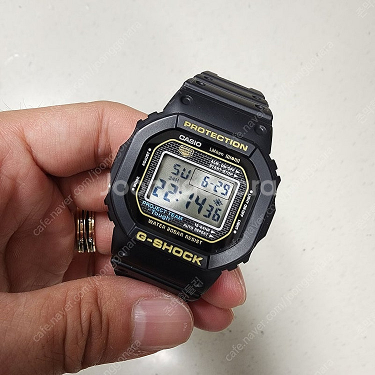 지샥 DW-5035D 35주년 한정판 샤이닝액정 스퀘어--0