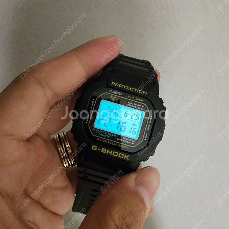 지샥 DW-5035D 35주년 한정판 샤이닝액정 스퀘어--2