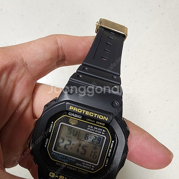 지샥 DW-5035D 35주년 한정판 샤이닝액정 스퀘어--5