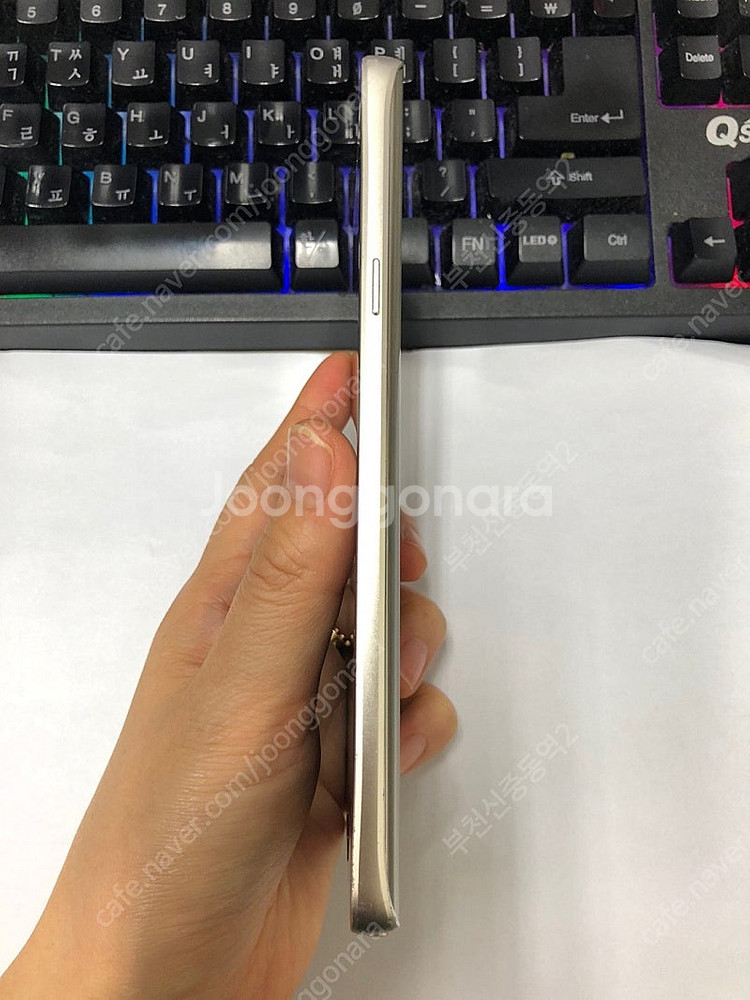 181642 SK 갤럭시노트5 골드 32GB 업무폰 서...--7