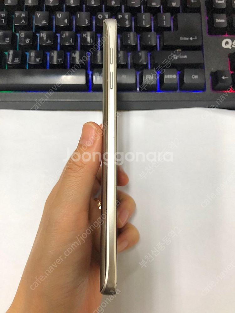 181642 SK 갤럭시노트5 골드 32GB 업무폰 서...--8