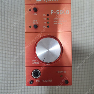 트루시스템 True System P-SOLO 피솔로 PSOLO 마이크프리앰프 팝니다 M101 ISA ONE 동급