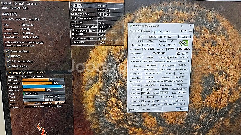 지포스 RTX 4090 Gallardo D6X 24GB...--3