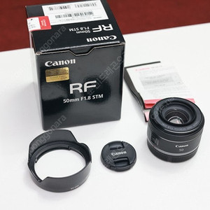 캐논 RF 50mm F1.8 STM 팝니다.