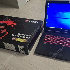 17인치 노트북 MSI 게이밍 노트북 i7 GTX1060