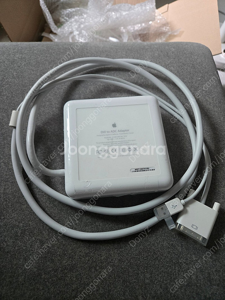 APPLE DVI to ADC 어댑터 팝니다.--0