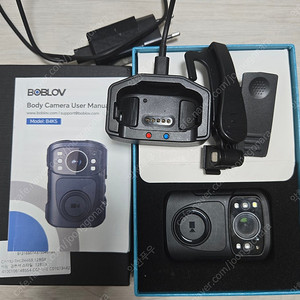 BOBLOV B4K5 바디캠 팝니다.