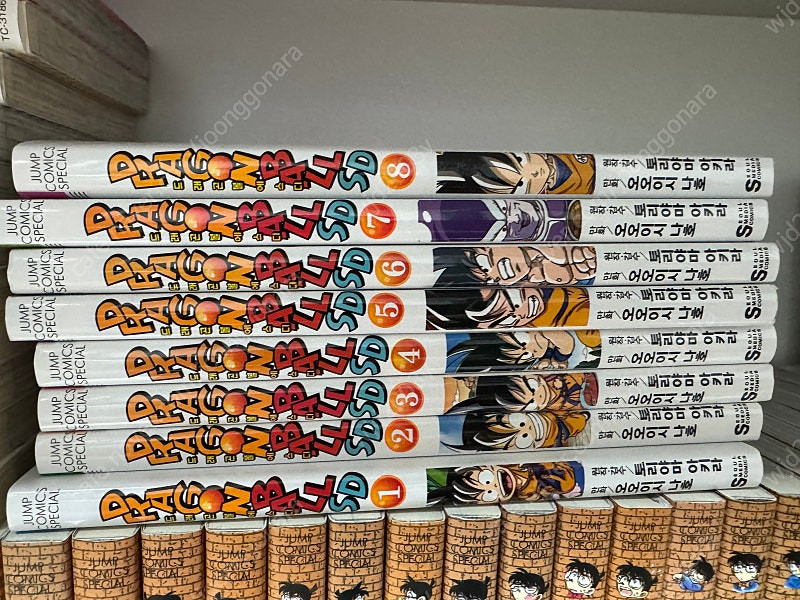 명탐정코난 전권 드래곤볼sd 다이의대모험옥염의마왕 만화책 팝니다--2