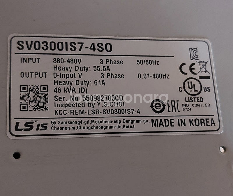 2019년 LS SV0300iS7-4SO 30Kw 40...--4