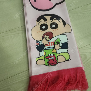 롯데자이언츠 짱구 머플러(핑크)