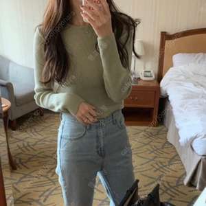 (새상품) 리브레 cash ribbied knit