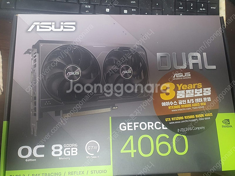 ASUS DUAL 지포스 RTX 4060--0