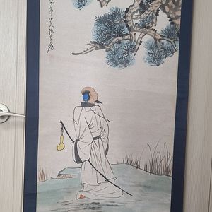 중국 명품 인물도 불화 족자