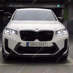 BMW X4 중고차 할부 개인사업자 차량구매 수입중고차 흰색 2023년식 10,700km M 컴패티션 중고자동차