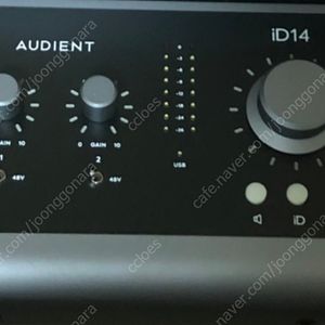 오디언트 id14 mk2 오디오인터페이스 팝니다