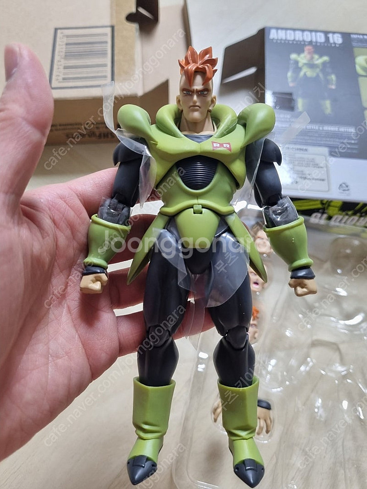 shf드래곤볼sdcc 인조인간16호 개봉확인품--2