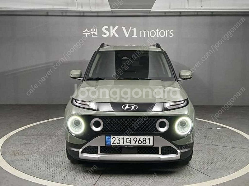 경차 중고 캐스퍼 중고 가격 소형SUV 중고 녹색 20...--0