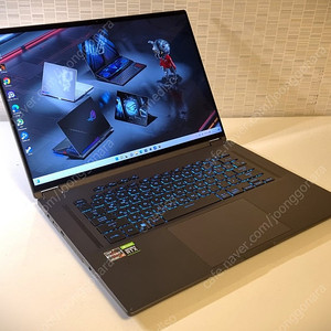 ASUS 게이밍 투인원 노트북 ROG Flow X16 GV601RW-M5049W (라이젠 6900HS , RTX 3070 Ti, 해상도 2560 x 1600, Mini LED 터치