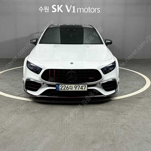 52,414 km 벤츠 A클래스 중고 벤츠 중고 W177 AMG A45 4MATIC+ 해치백 수입중고자동차 흰색