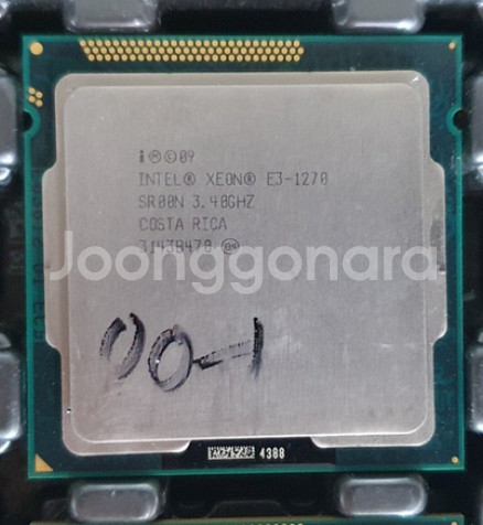 인텔 제온 E3-1230, E3-1270, E3-123...--0