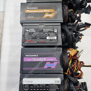 파워 500W. 600W. 700W, 800W