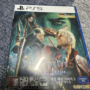 PS5 데빌메이크라이5 밀봉 택포함 팝니다