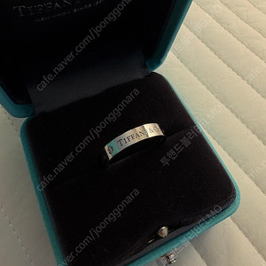 티파니 T&CO 밴드링 플래티늄 4,3mm