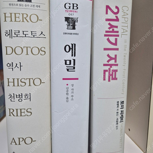 헤로도토스 역사, 장자크루소 에밀, 21세기자본