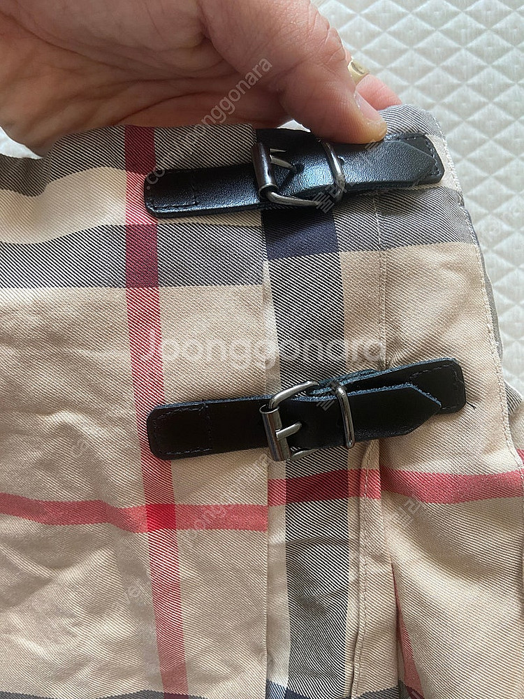 버버리 여아 치마 3y--4