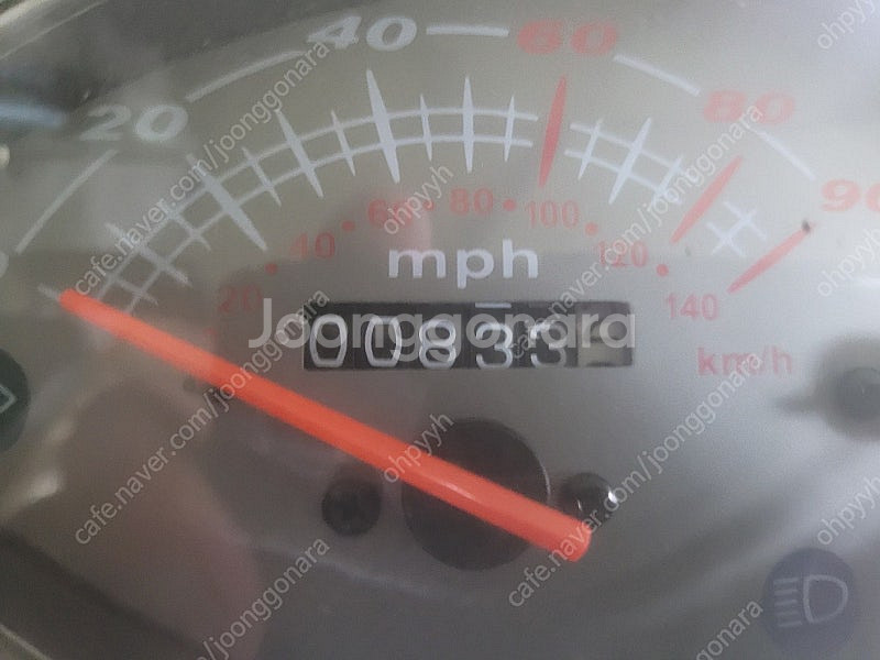 모데나 오토바이 125cc 22년식 833키로 운행 판...--8