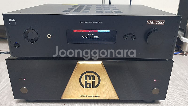 NAD C388 하이브리드dac인티앰프 팝니다..--0