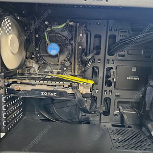 (부산직거래)게이밍 컴퓨터 i5-9500 16G(삼성) ssd240 GTX1060 6G +23인치 티비모니터(30)
