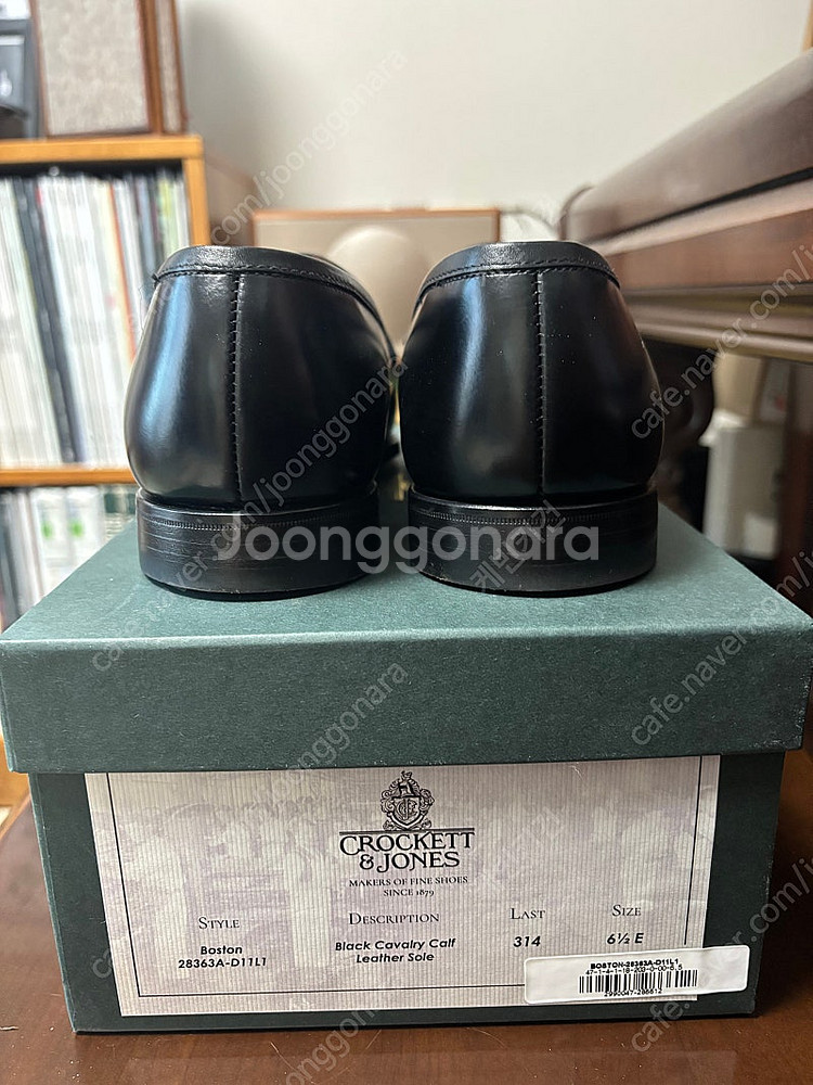 크로켓앤존스 보스턴 UK6.5 (유니페어 알든 존롭 크...--4