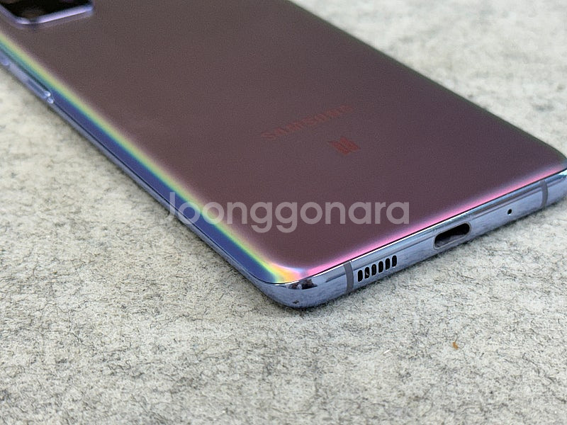 (무잔상A급)갤럭시S20플러스 BTS 256G 미파손 깨끗한 단말기 검수완료 12만 판매해요--8