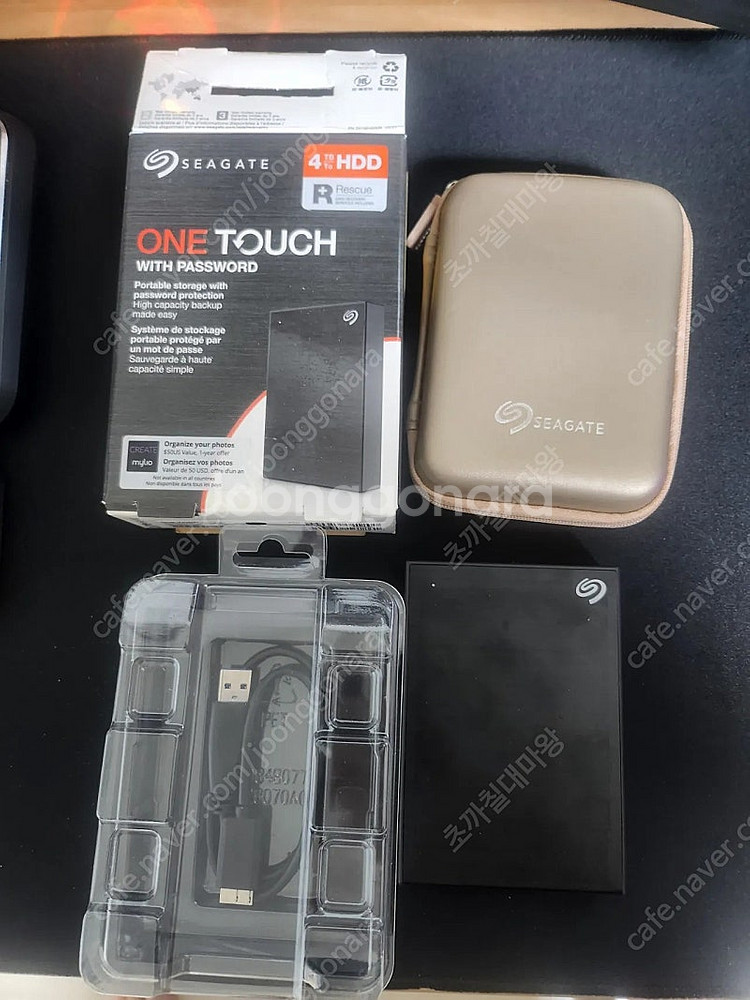 시게이트 외장하드 4TB Seagate One Touc...--0