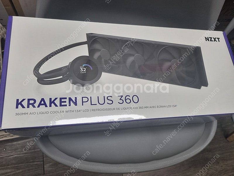NZXT 크라켄 플러스 360 3열 수냉쿨러(택포)--1