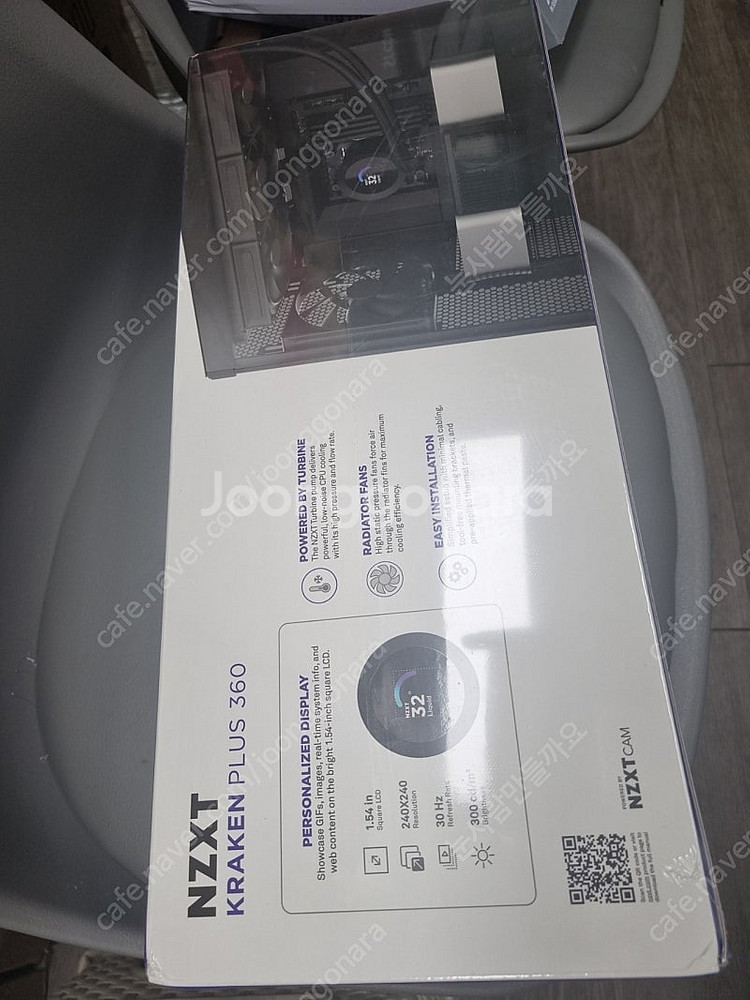 NZXT 크라켄 플러스 360 3열 수냉쿨러(택포)--2
