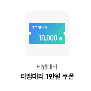 티맵대리 1만원 쿠폰