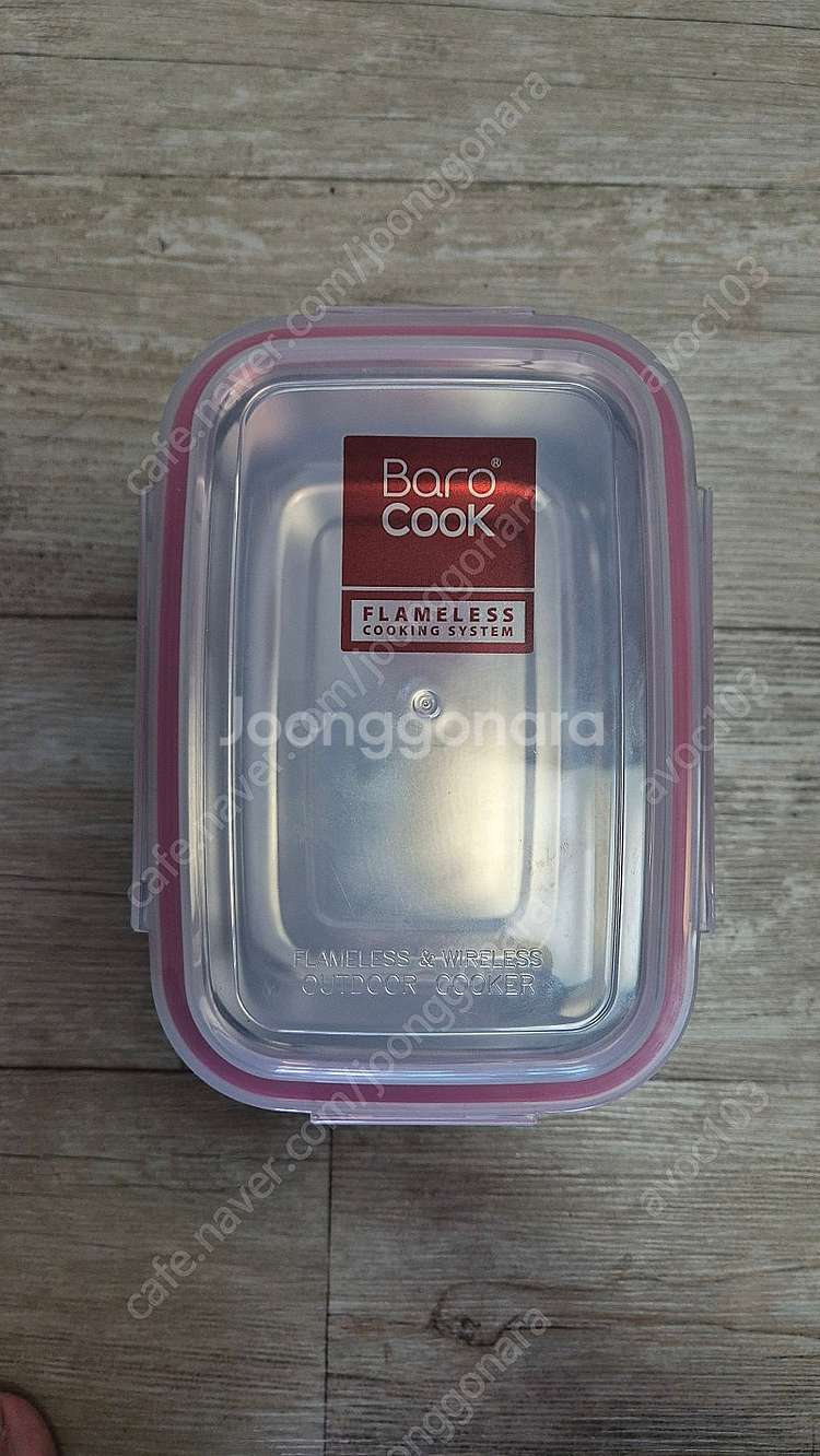 바로쿡 발열도시락 1200ml (새제품) + 정품 발열...--2