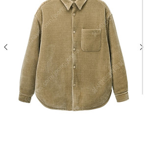 stu 코듀로이 패디드 셔츠 자켓 L