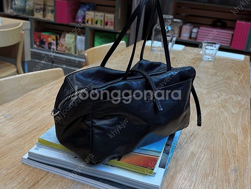 천연송아지가죽토트백 새상품--0